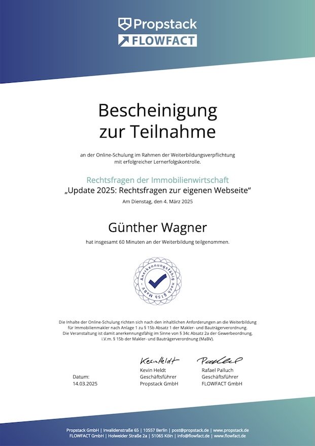 Rechtsfragen zur eigenen Webseite Rechtsfragen zur eigenen Webseite