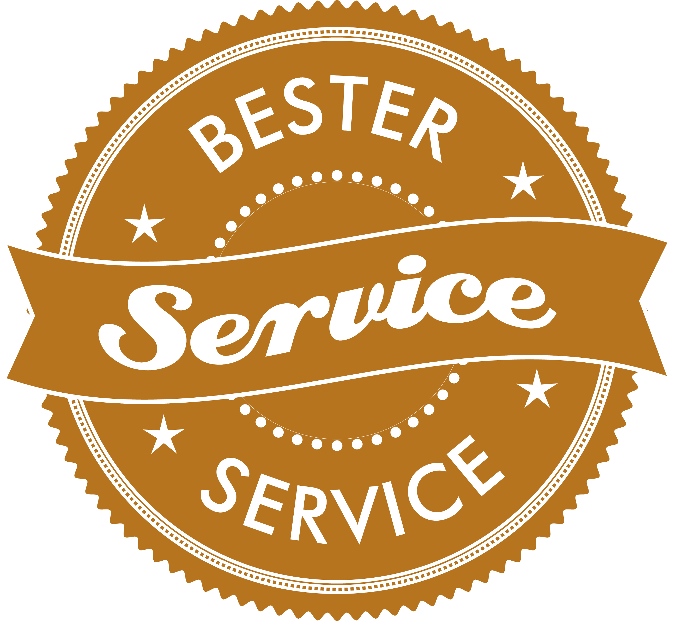 Bester Service Siegel