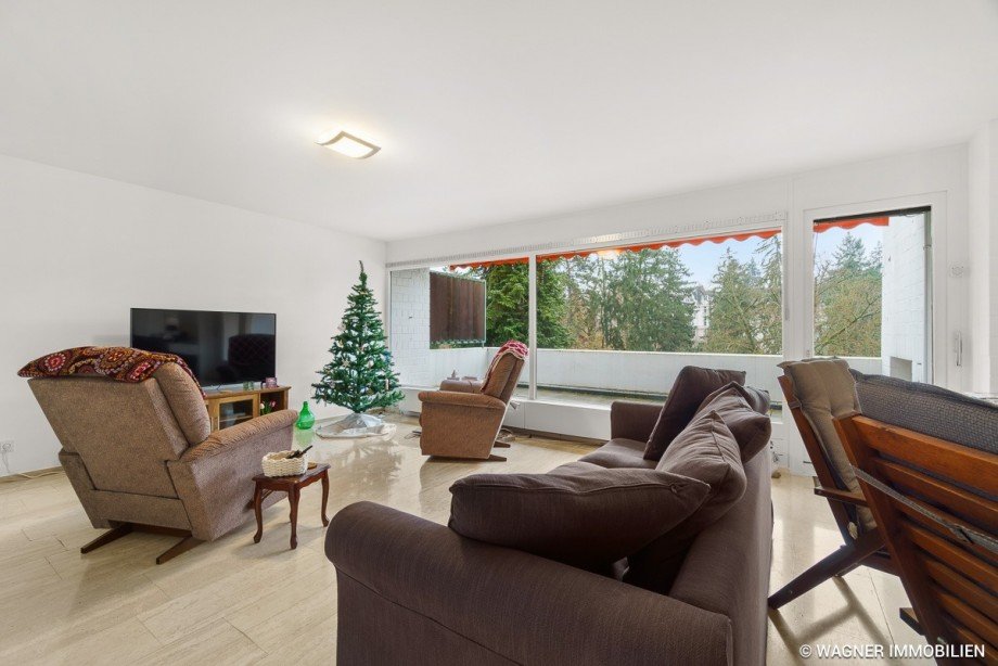 living area Etagenwohnung Wiesbaden