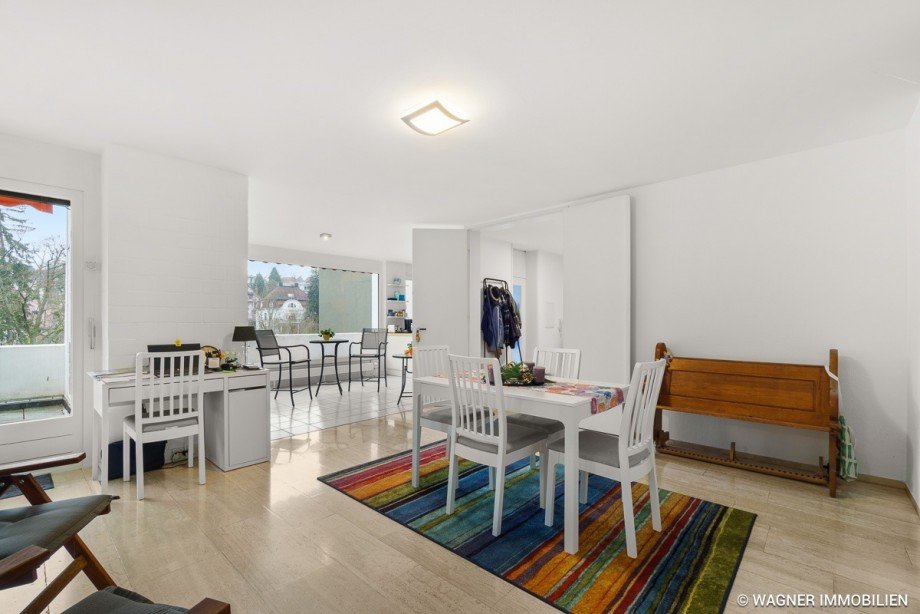 open living and dining Etagenwohnung Wiesbaden