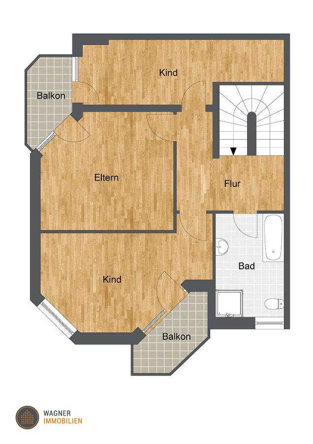 2nd floor Doppelhaush�lfte Niedernhausen