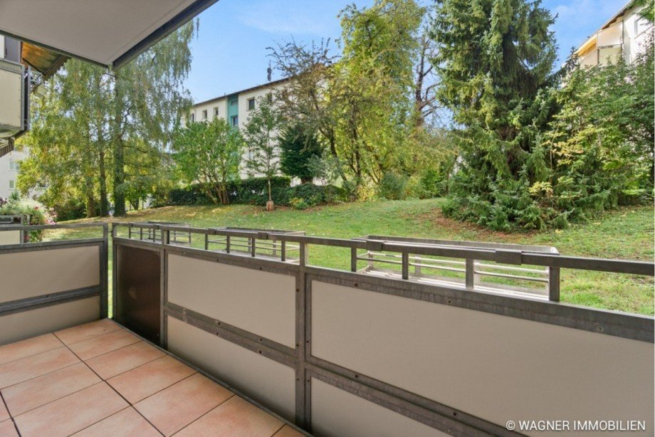 Balkon Erdgeschosswohnung Wiesbaden