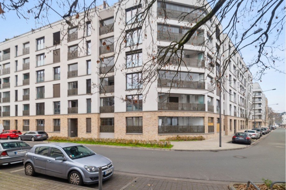 Au�enansicht Wohnanlage Etagenwohnung Frankfurt