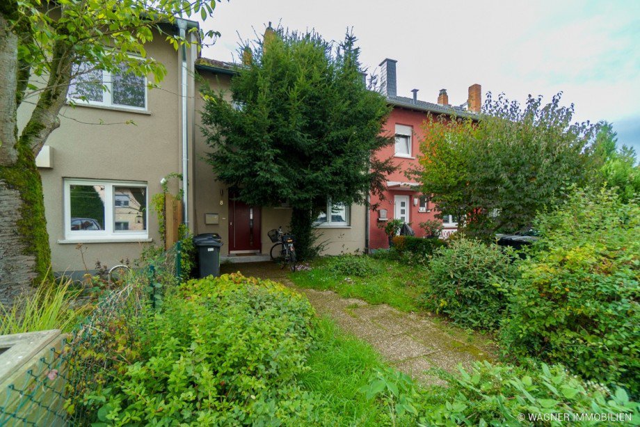 front view of the house Reihenmittelhaus Wiesbaden