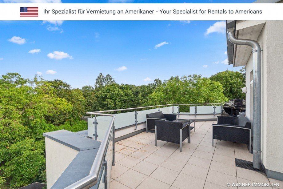 terrace Penthousewohnung Mainz