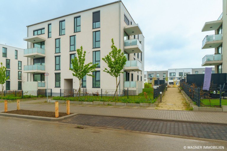 Hausansicht Wiesbaden Erdgeschosswohnung Neubau-Wohnung mit Freisitz im eigenen, groen Gartenanteil | WAGNER IMMOBILIEN