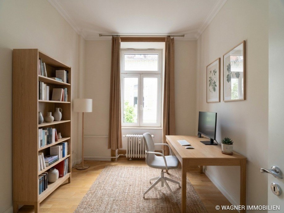 Arbeitszimmer Etagenwohnung Wiesbaden