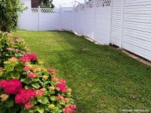 privat garden Modernized Duplex with garage in Nordenstadt  | WAGNER IMMOBILIEN