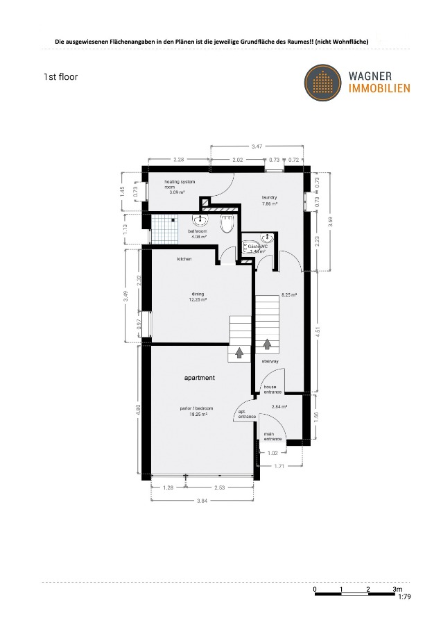 1st floor Einfamilienhaus Wiesbaden