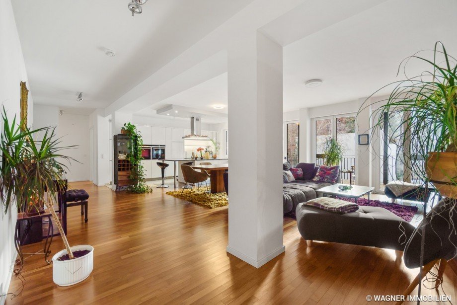 dining and living Etagenwohnung Wiesbaden