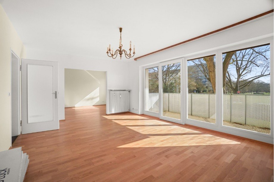 Wohnzimmer Erdgeschosswohnung Wiesbaden