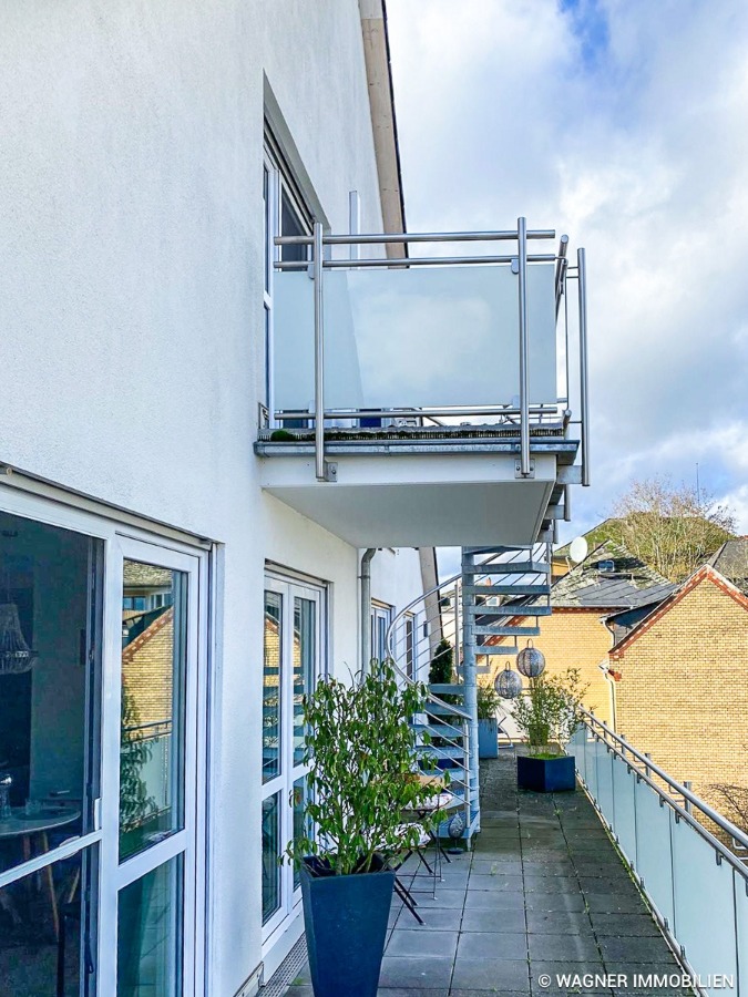 Aussenbereiche Maisonettewohnung Walluf