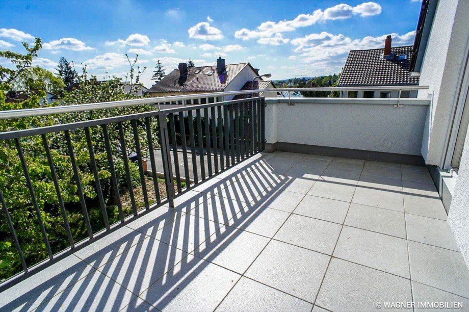 balcony top floor Einfamilienhaus Wiesbaden