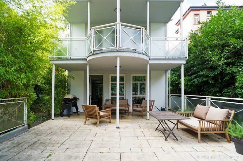 Terrasse / terrace Einfamilienhaus Wiesbaden