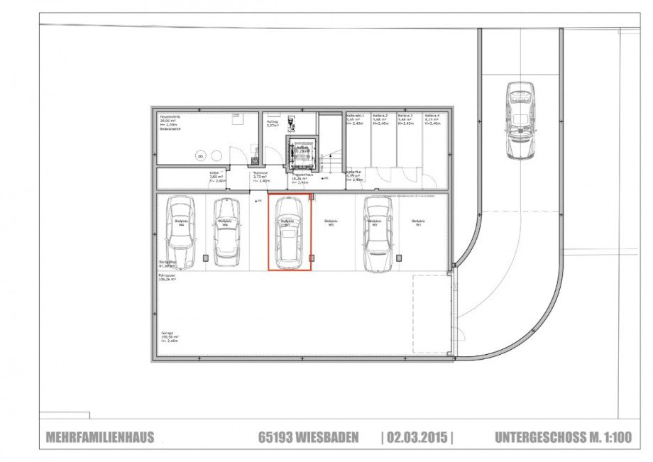 Tiefgarage Etagenwohnung Wiesbaden