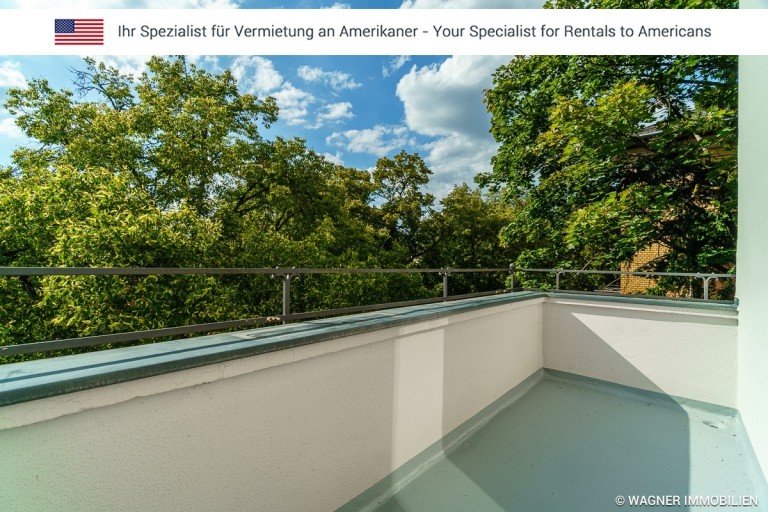 balcony Wiesbaden Etagenwohnung Bright and sunny city apartment a short walk to downtown | WAGNER IMMOBILIEN