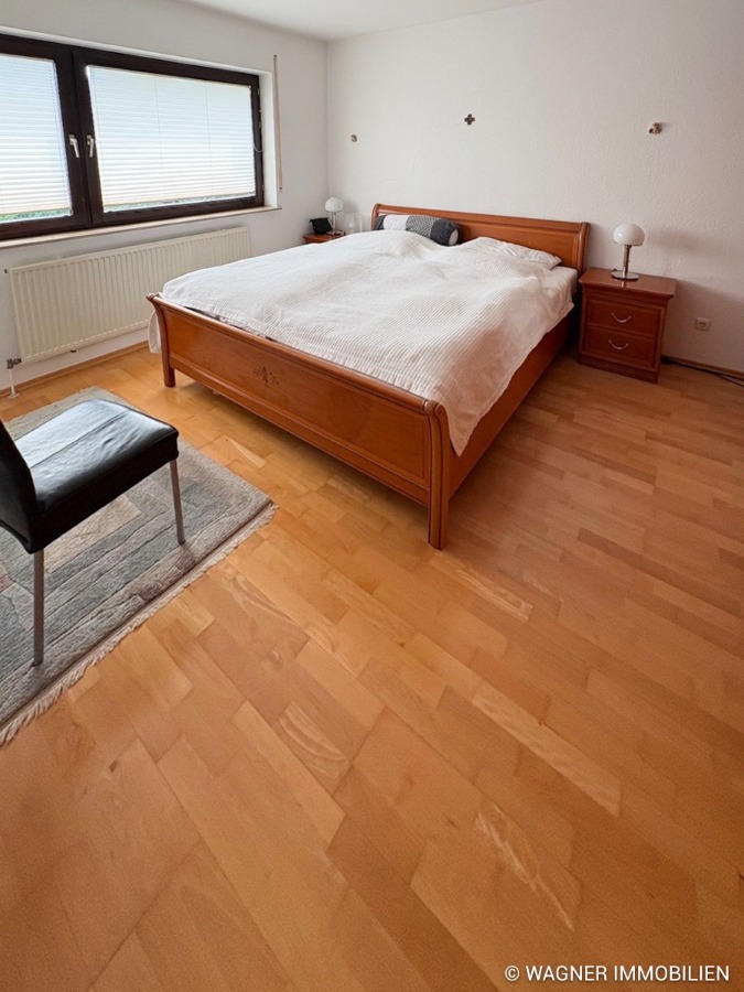 master bedroom Reihenmittelhaus Wiesbaden