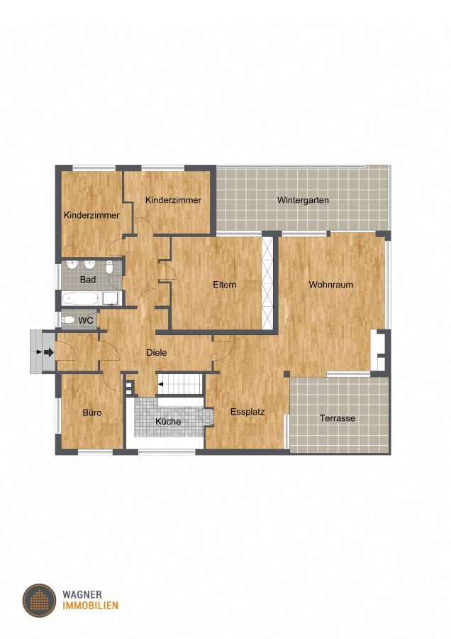 Grundriss Etagenwohnung Wiesbaden