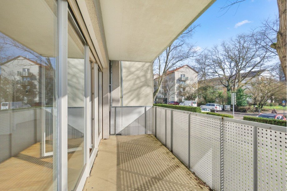 Balkon Erdgeschosswohnung Wiesbaden