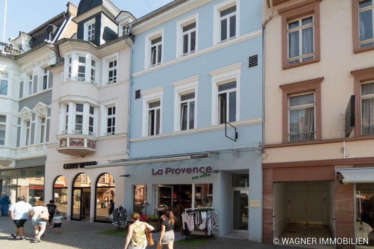 Hausansicht Bingen Maisonettewohnung Wohnen & Homeoffice in Altbauetage im Zentrum | WAGNER IMMOBILIEN
