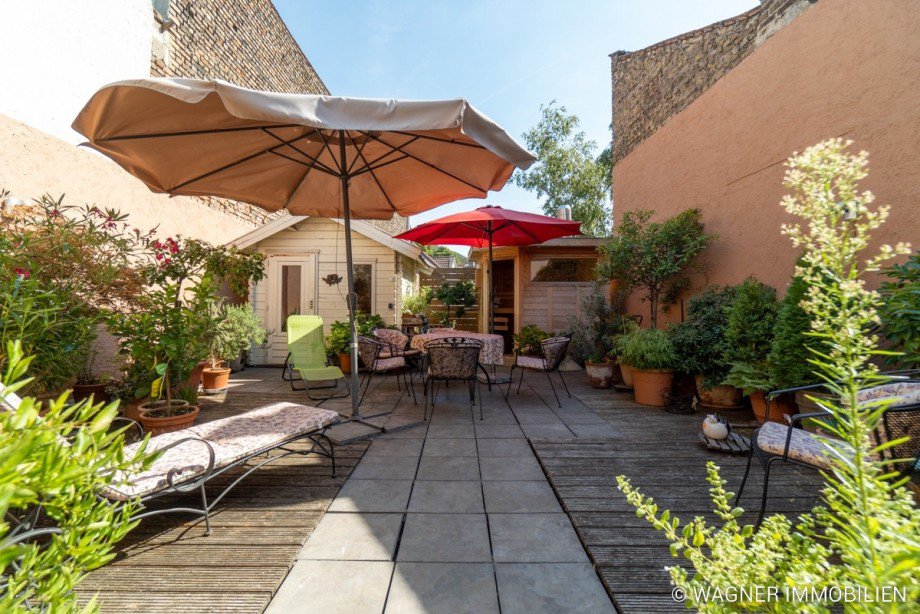 Dachterrasse Maisonettewohnung Bingen