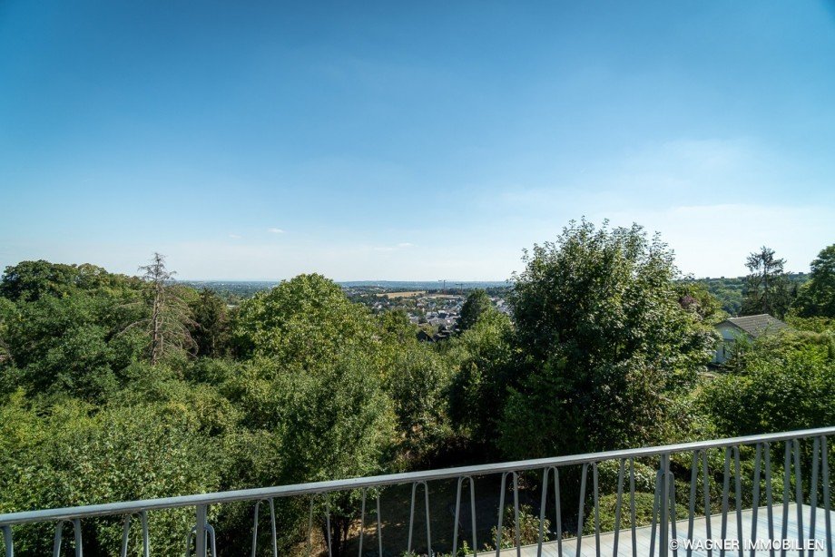 view from balcony Einfamilienhaus Wiesbaden