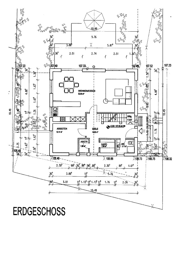 1st floor Einfamilienhaus Bodenheim