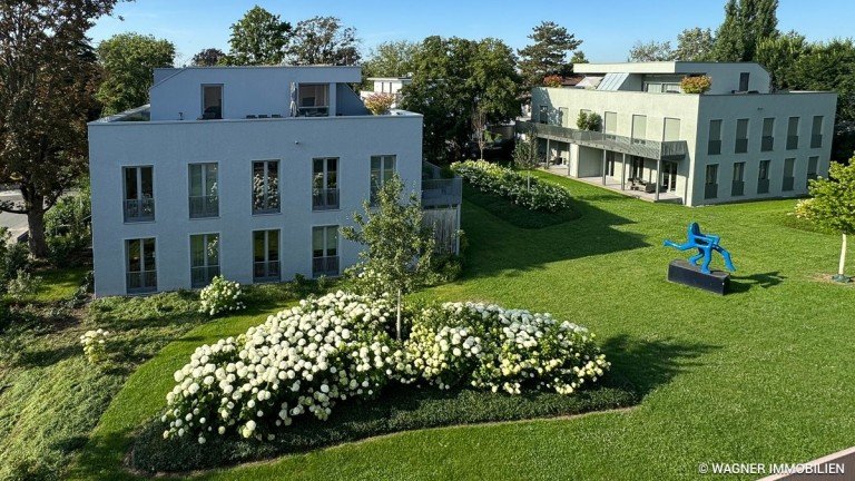 Auenansicht Wiesbaden - Komponistenviertel Penthousewohnung Das Villenquartett: Penthouse-Wohnung | WAGNER IMMOBILIEN