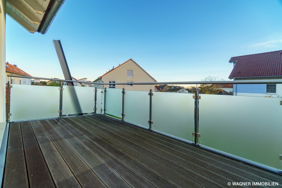 balcony at master bedroom Reihenendhaus Trebur