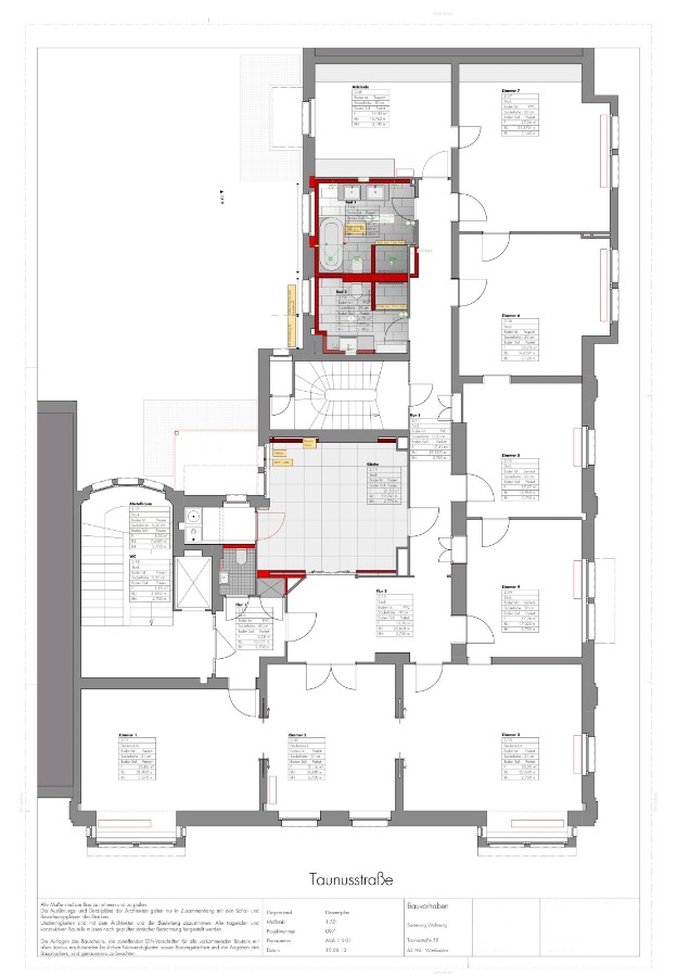 floor plan Etagenwohnung Wiesbaden