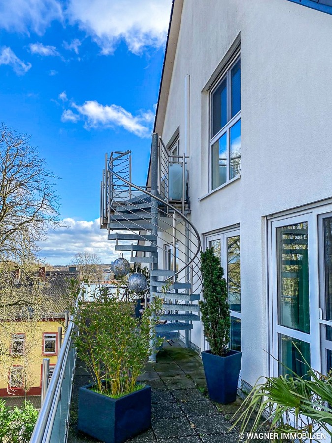 Balkon Maisonettewohnung Walluf