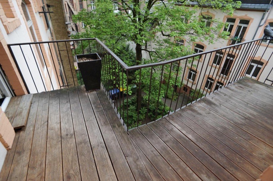 back balcony Etagenwohnung Wiesbaden