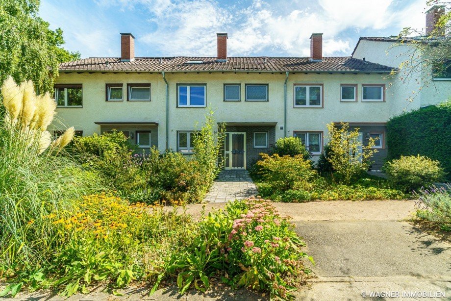 Hausvorderseite Reihenmittelhaus Mainz