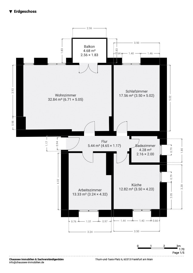 RS39_Grundriss Erdgeschosswohnung Wiesbaden