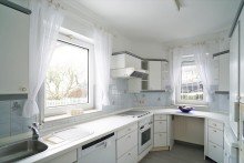 kitchen Modernized Duplex with garage in Nordenstadt  | WAGNER IMMOBILIEN