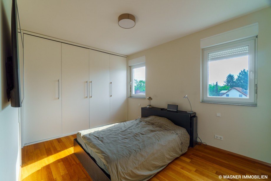 bedroom Penthousewohnung Mainz