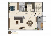 Grundriss Erdgeschoss Haus in Frauenstein mit vielseitiger Nutzung | WAGNER IMMOBILIEN