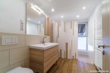 Badezimmer Grozgige, modernisierte Wohnung mit Garten | WAGNER IMMOBILIEN