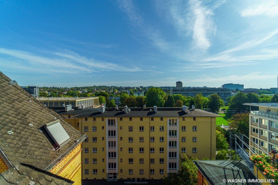 Ausblick Osten Dachgeschosswohnung Wiesbaden