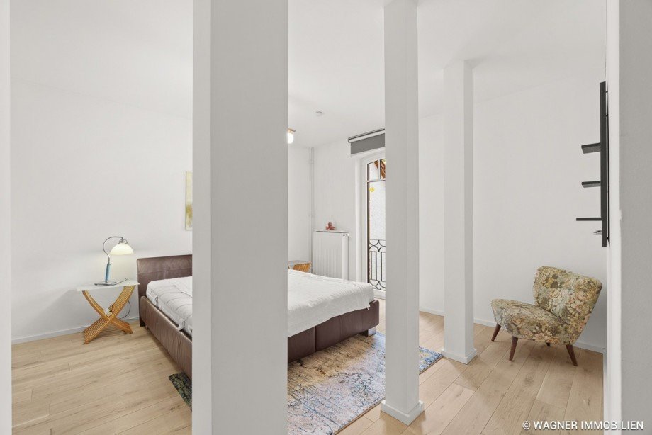 master bedroom Einfamilienhaus Wiesbaden