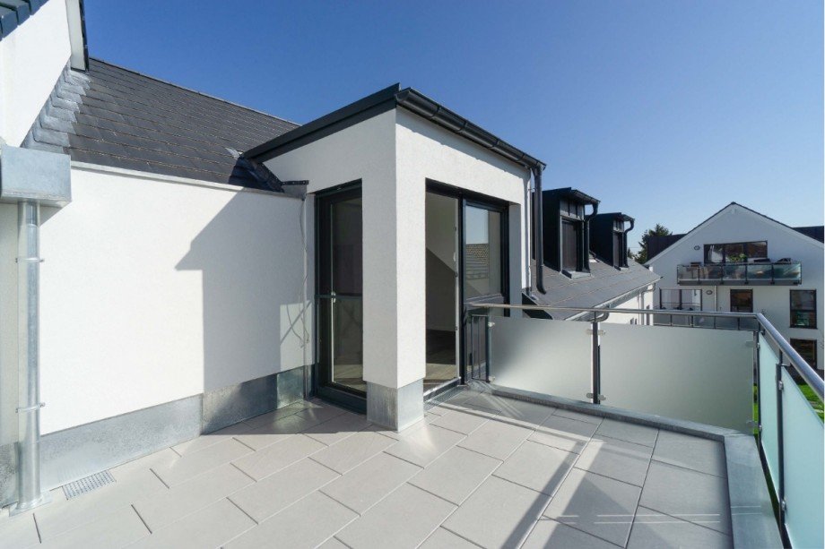 Balkon Dachgeschosswohnung Hochheim