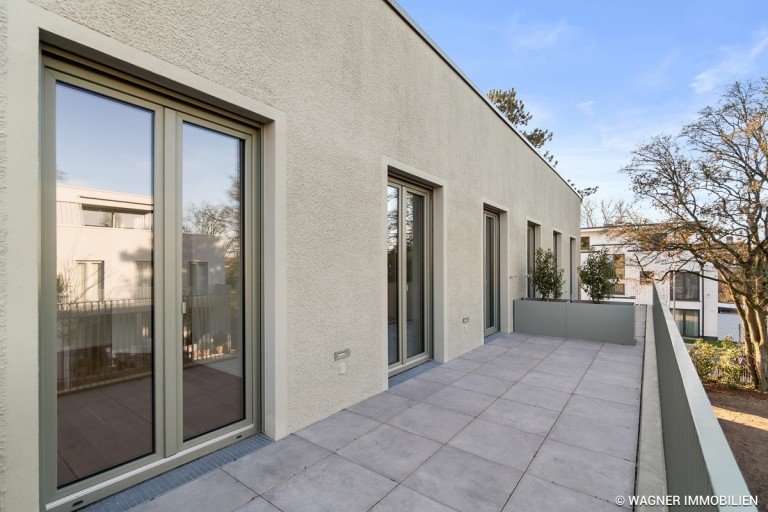 balcony Wiesbaden Penthousewohnung Beautiful penthouse-apartment in the composers district with 2 parking spaces | WAGNER IMMOBILIEN