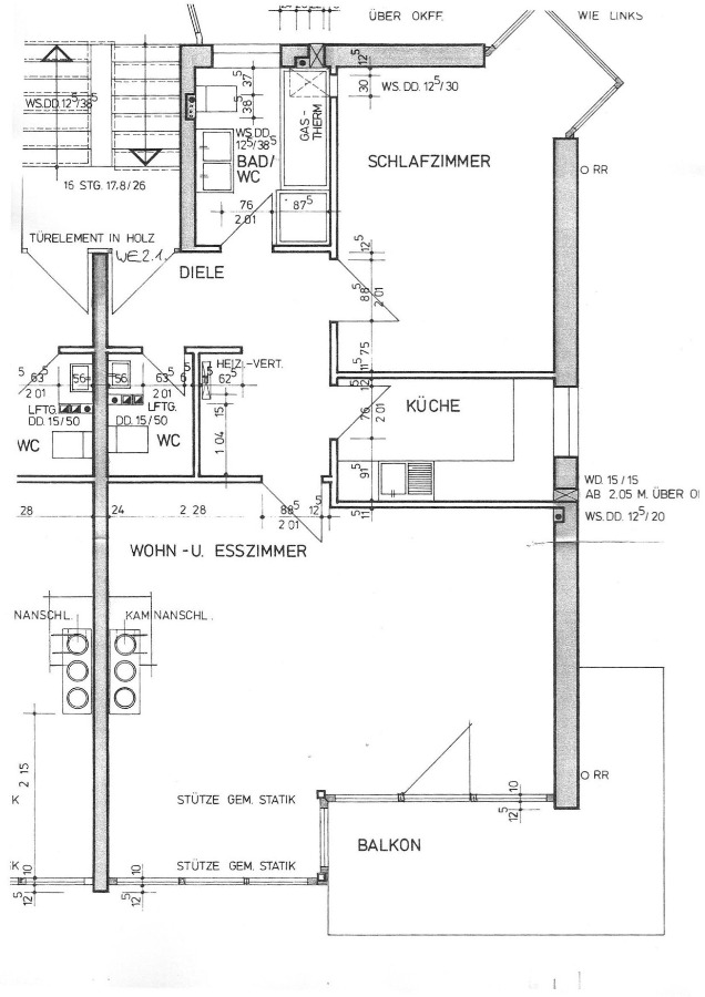 Grundriss Etagenwohnung Wiesbaden