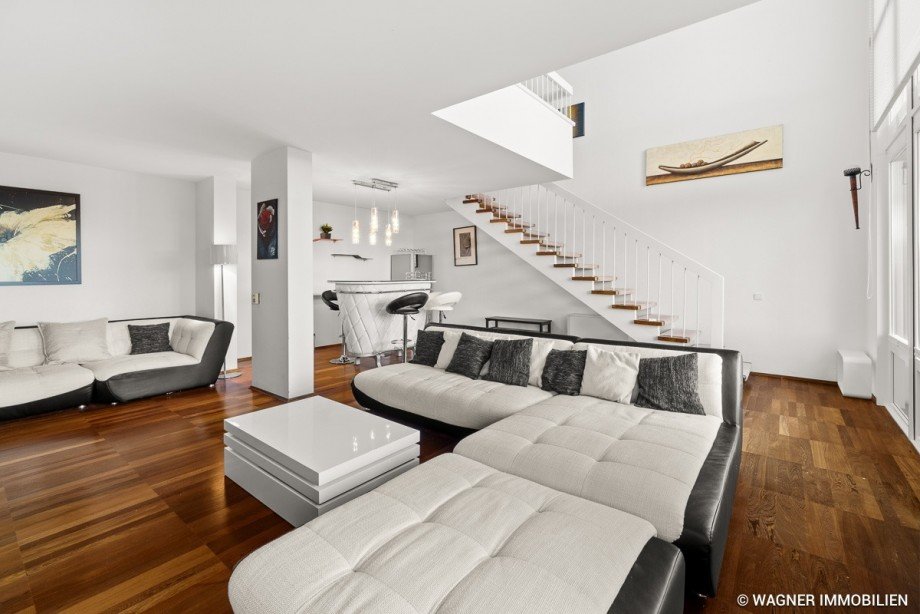 living area Maisonettewohnung Wiesbaden