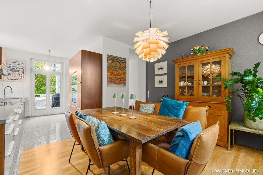 K�che und Essen Etagenwohnung Wiesbaden