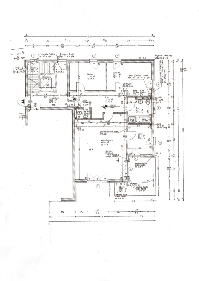 Grundriss Etagenwohnung Wiesbaden