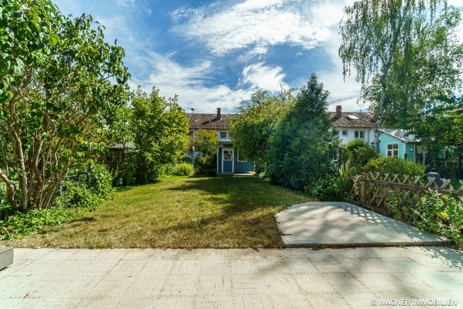 Terrasse und Garten Reihenmittelhaus Mainz