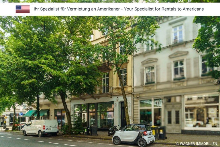 exterior view Wiesbaden Etagenwohnung Stylish Historic Apartment in Prime Wiesbaden Location | WAGNER IMMOBILIEN