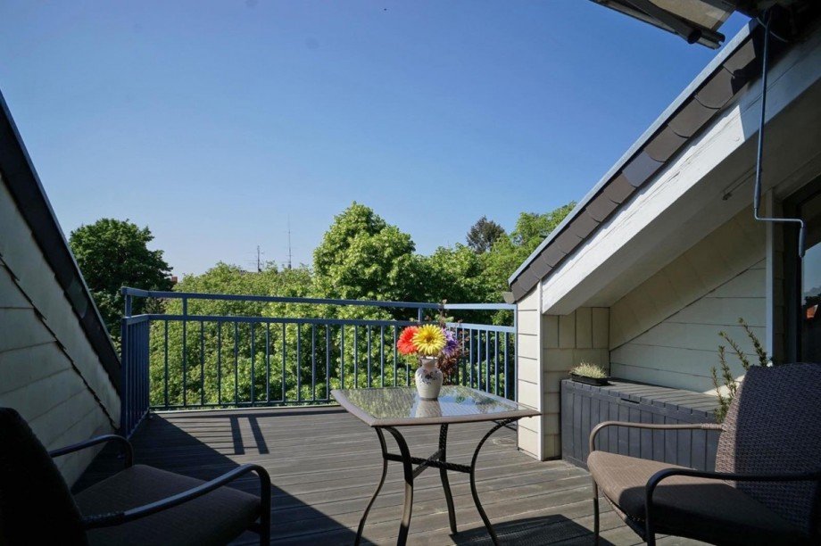 roof terrace Dachgeschosswohnung Wiesbaden