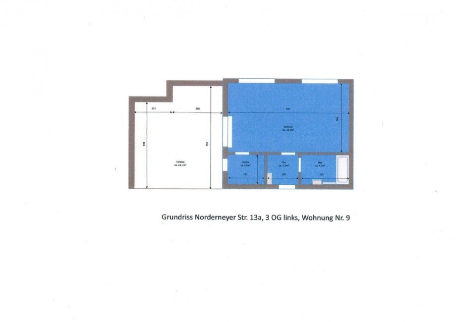 Grundriss Etagenwohnung Wiesbaden
